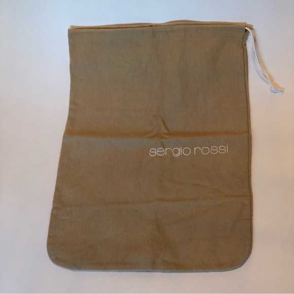 Sergio Rossi Dustbag Pouch - Picture 1 of 3